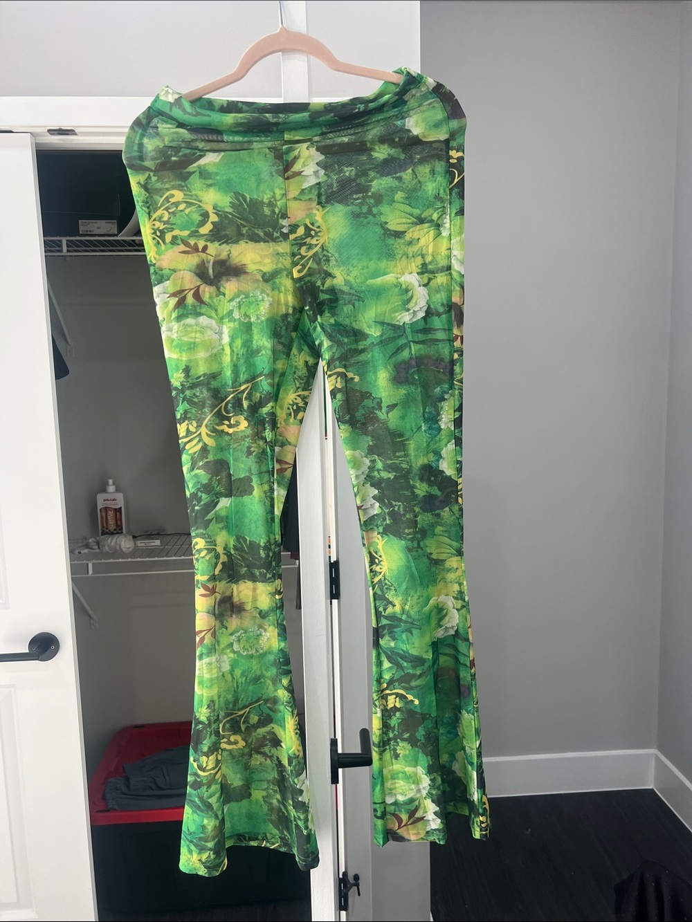 Long Sleeve Top & Pants or cover-up - Picture 2 of 3